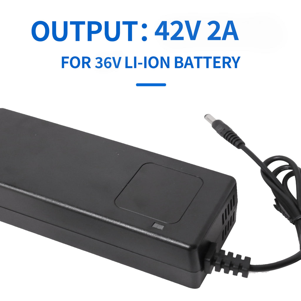 YZPOWER 42V 2A Lithium Battery Charger Replacement for 36V Li-ion Pack Compatible with GOTRAX GXL V2, G2, G3, G4, Apex, Glider, XR Elite, XR Ultra